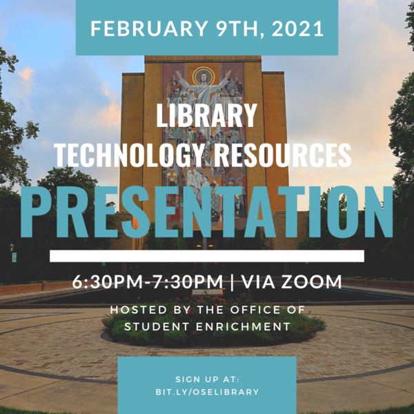 Ose Library Technology Resources Presentation Website
